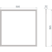 sidelit 595 middle size chart 180x180