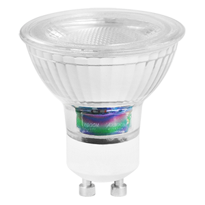 LED GU10 Glass 5W 38° 60° Dimmable